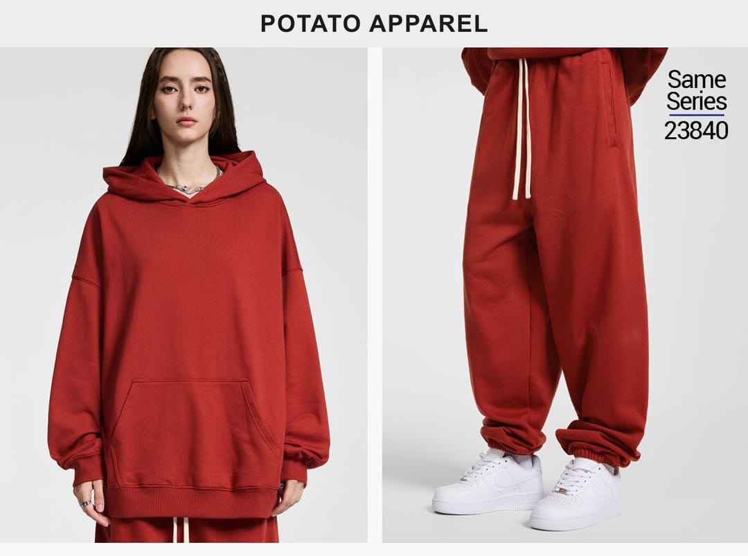 Heavy 400Gsm Terry Oversized Unisex Hoodie – detail 9