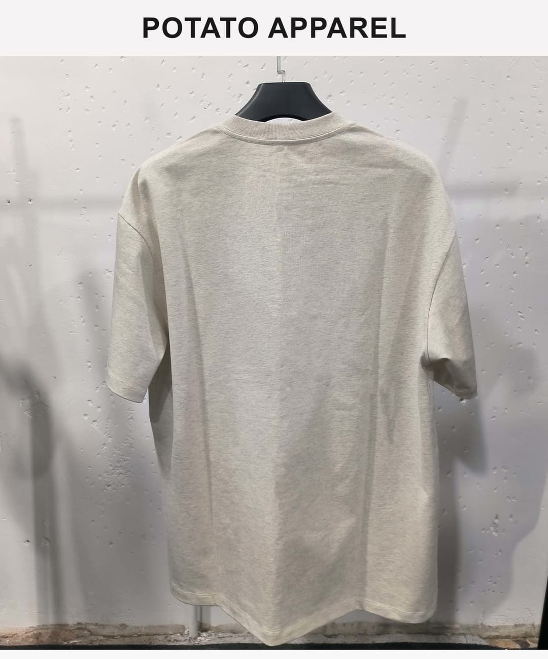 Heavy 425 GSM 16s 100% Cotton Oversized T-Shirt – detail 12