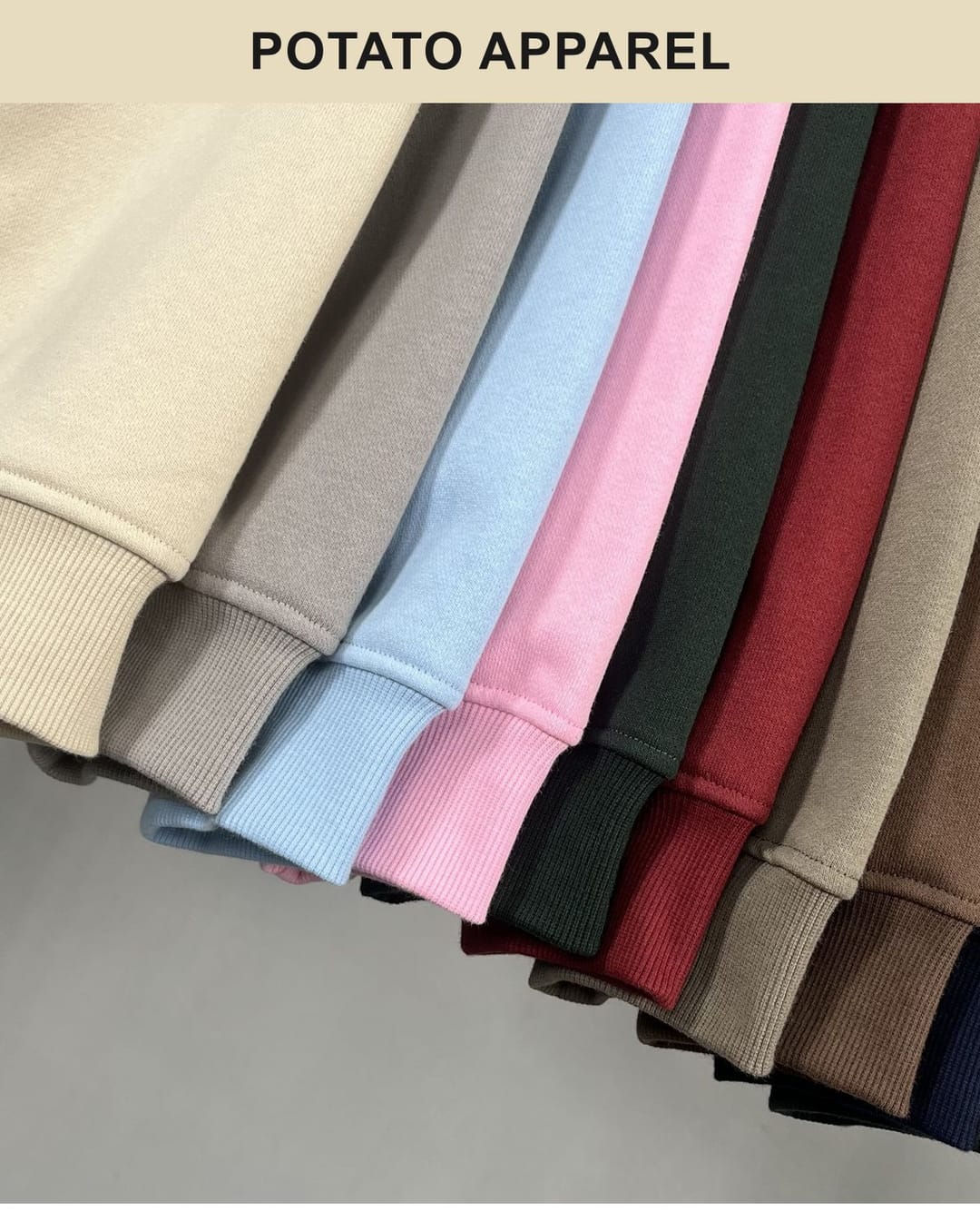 Heavy 430Gsm Cotton Terry Oversized Sweatshirt – detail 11