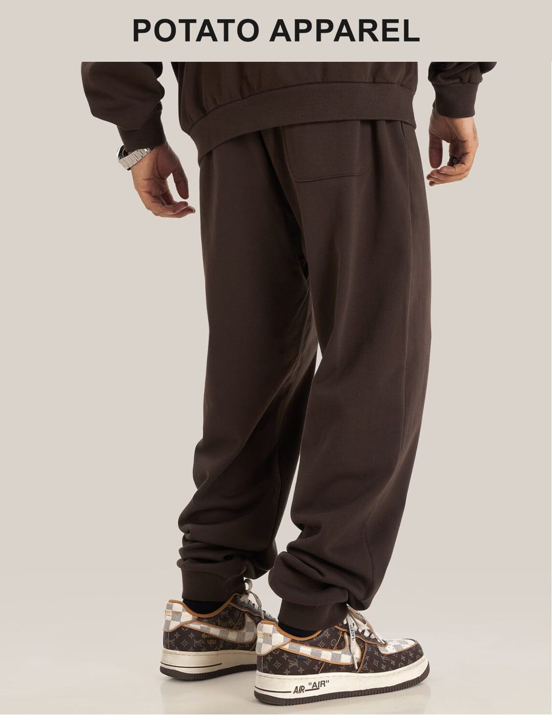 Heavy 440Gsm Terry Jogger Sweatpants – detail 10