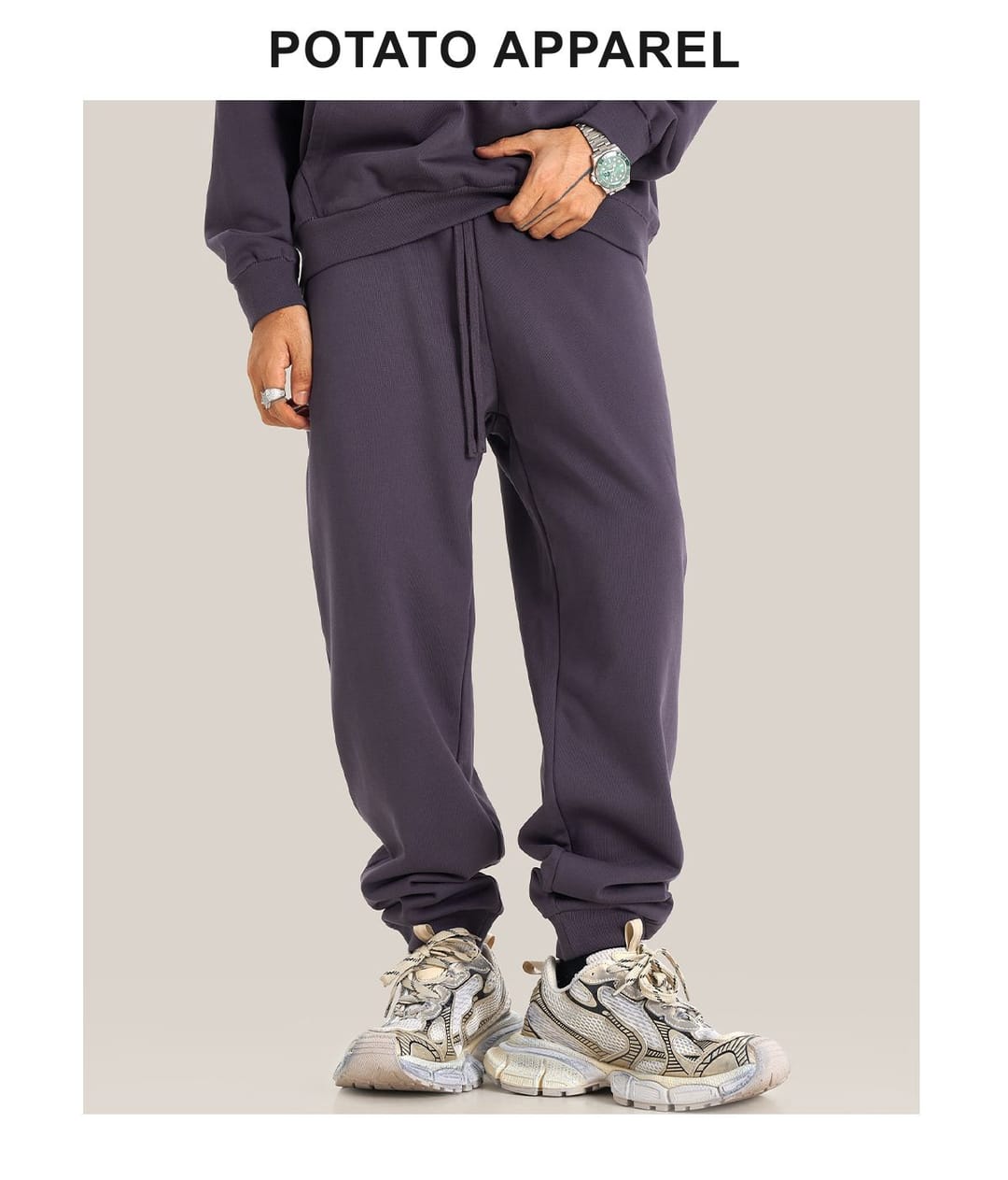 Heavy 440Gsm Terry Jogger Sweatpants – detail 13