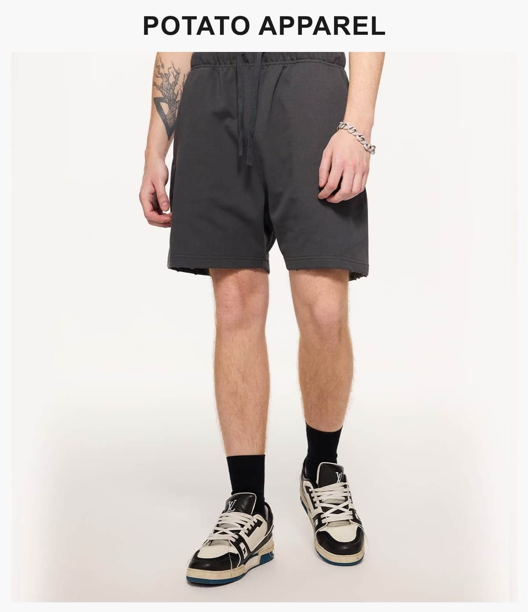 Heavy 450 GSM Terry Breathable Casual Shorts – detail 7