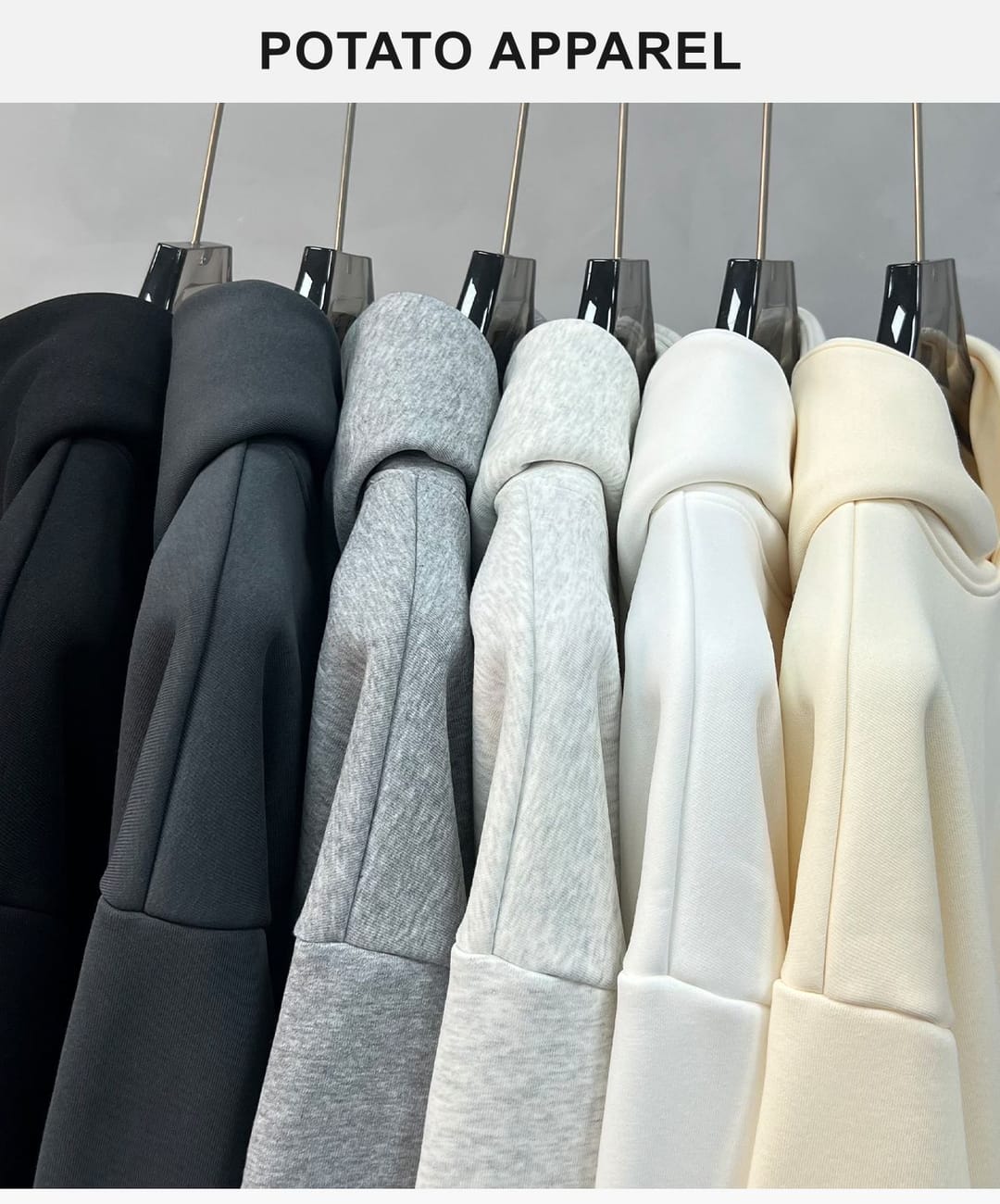 Heavy 500Gsm Polar Fleece Boxy Fit Hoodie – detail 12