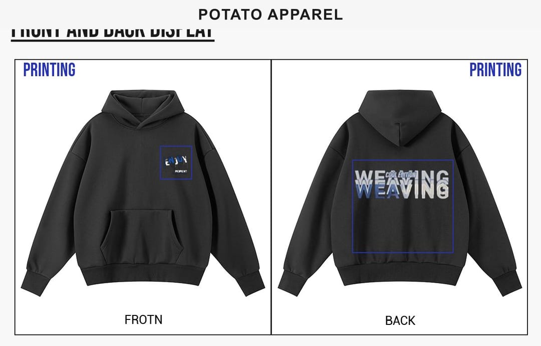 Heavy 500Gsm Polar Fleece Boxy Fit Hoodie – detail 7