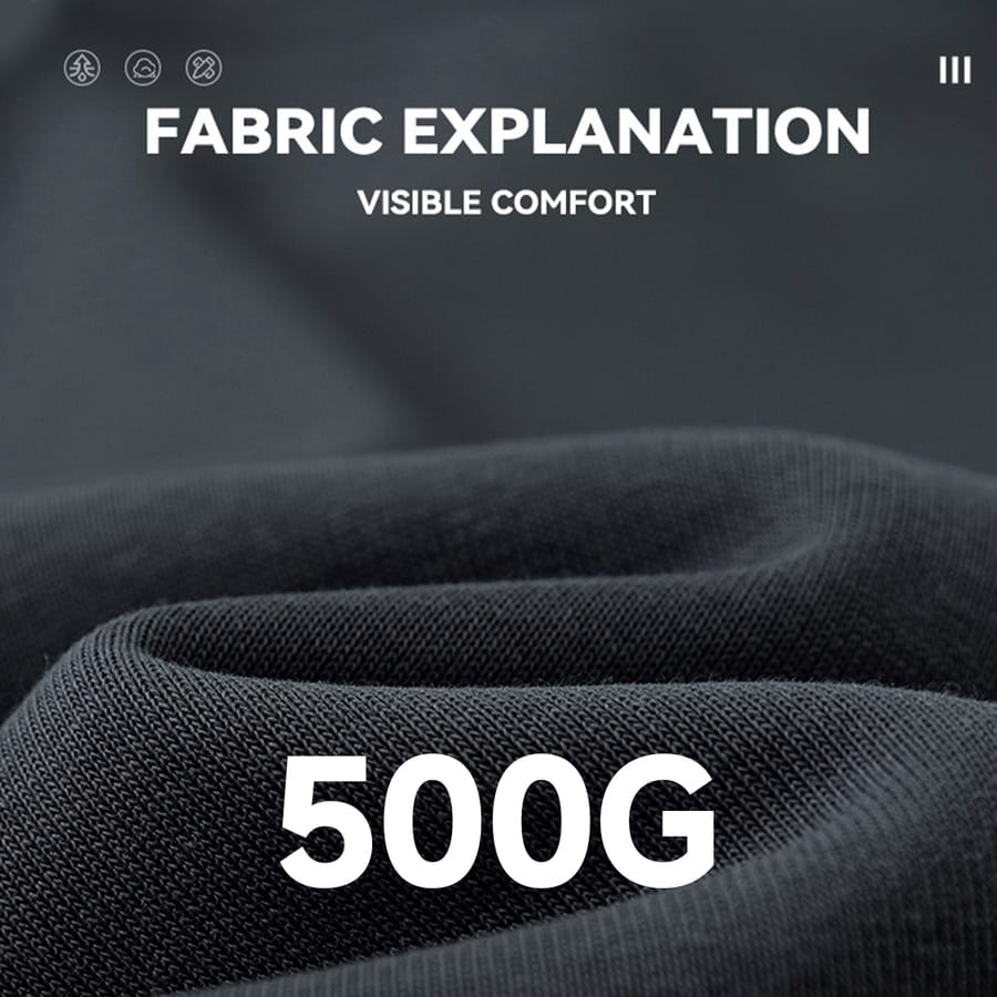 Heavy 500Gsm Polar Fleece Boxy Fit Hoodie thumbnail 3