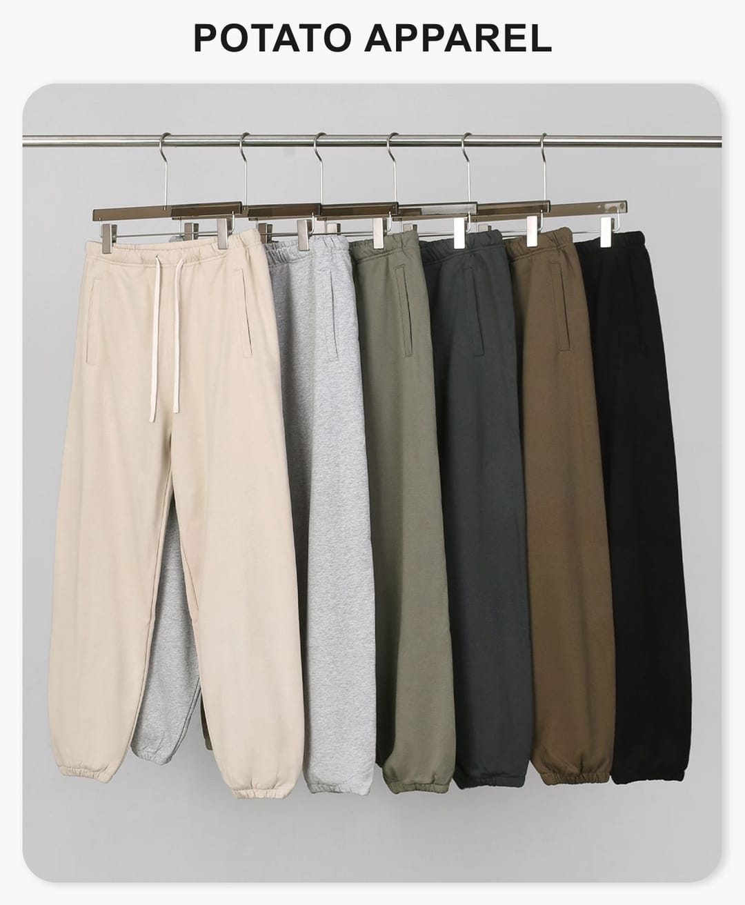 Heavy French Terry 400Gsm Joggers – detail 1
