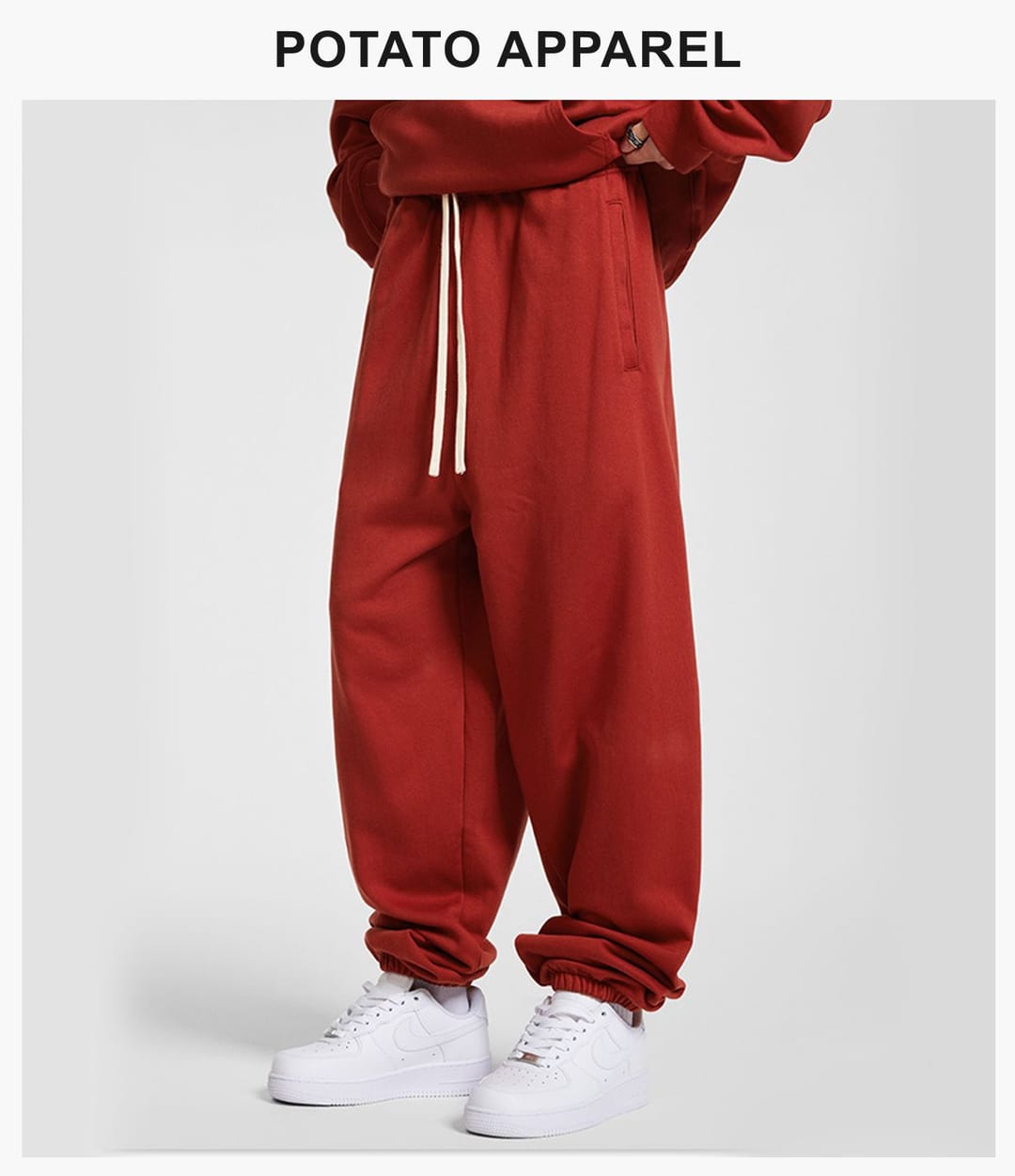 Heavy French Terry 400Gsm Joggers – detail 10
