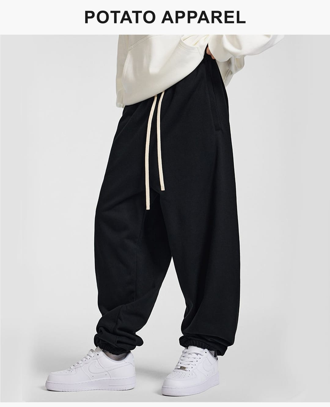 Heavy French Terry 400Gsm Joggers – detail 8