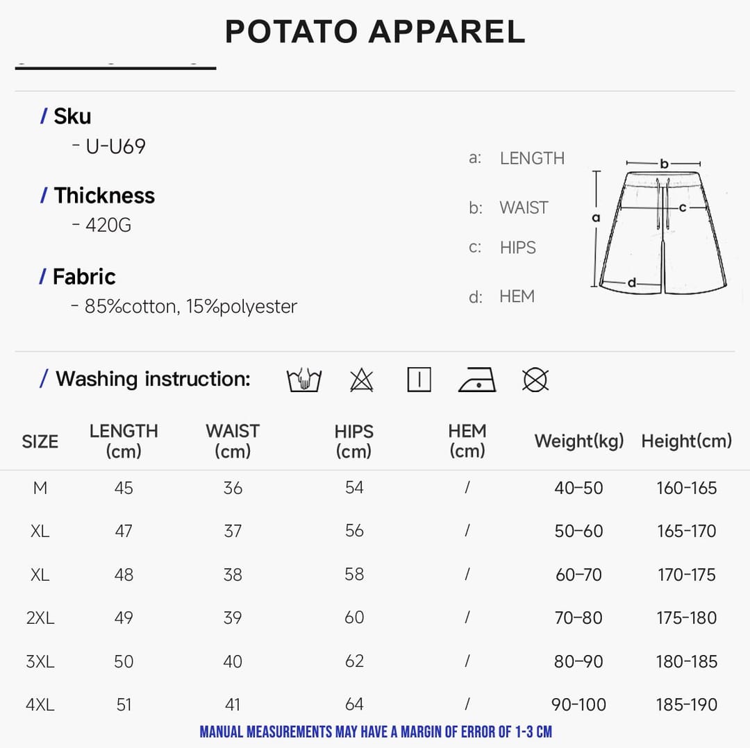 Heavy Terry 420GSM Breathable Shorts – detail 2