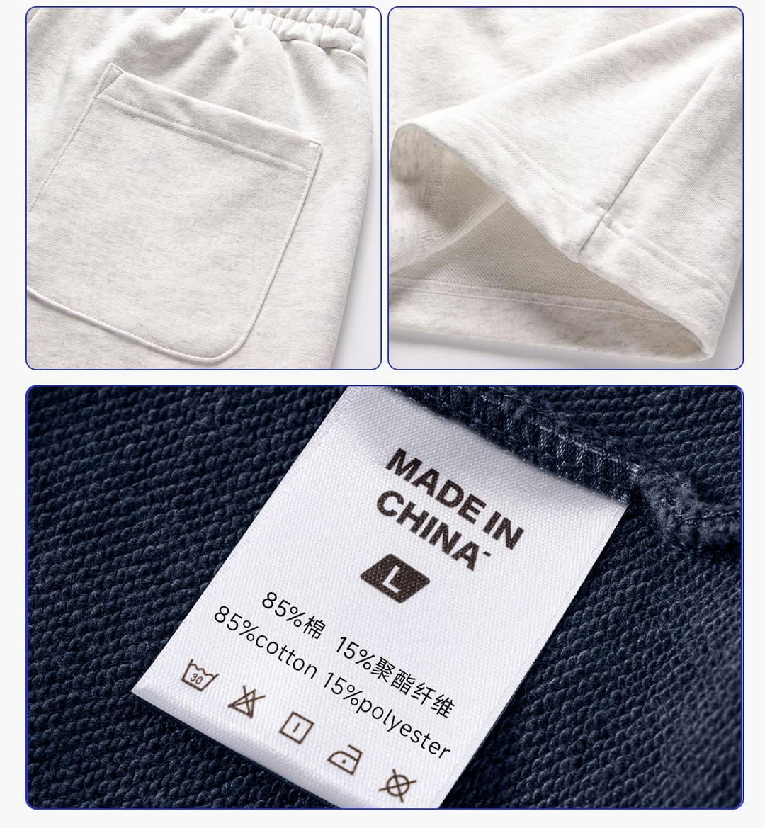 Heavy Terry 420GSM Breathable Shorts – detail 5
