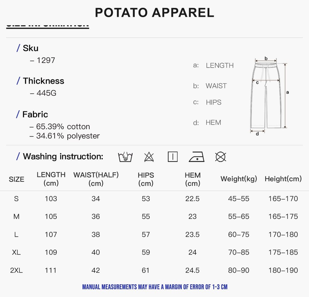 Heavy Terry 445gsm Straight Leg Sweatpants – detail 2