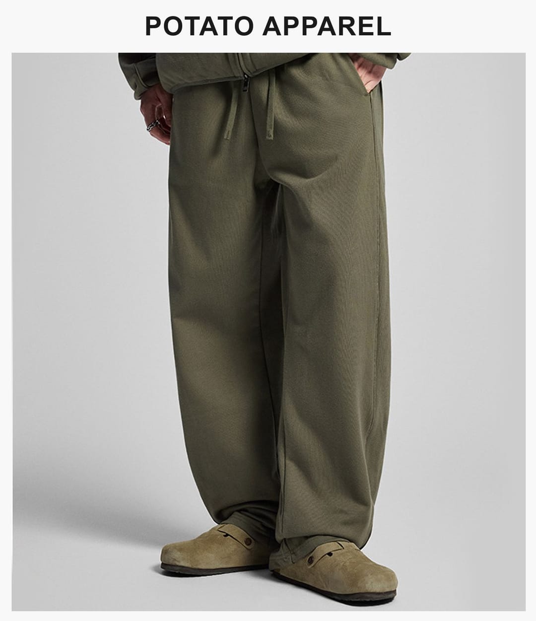 Heavy Terry 445gsm Straight Leg Sweatpants – detail 9