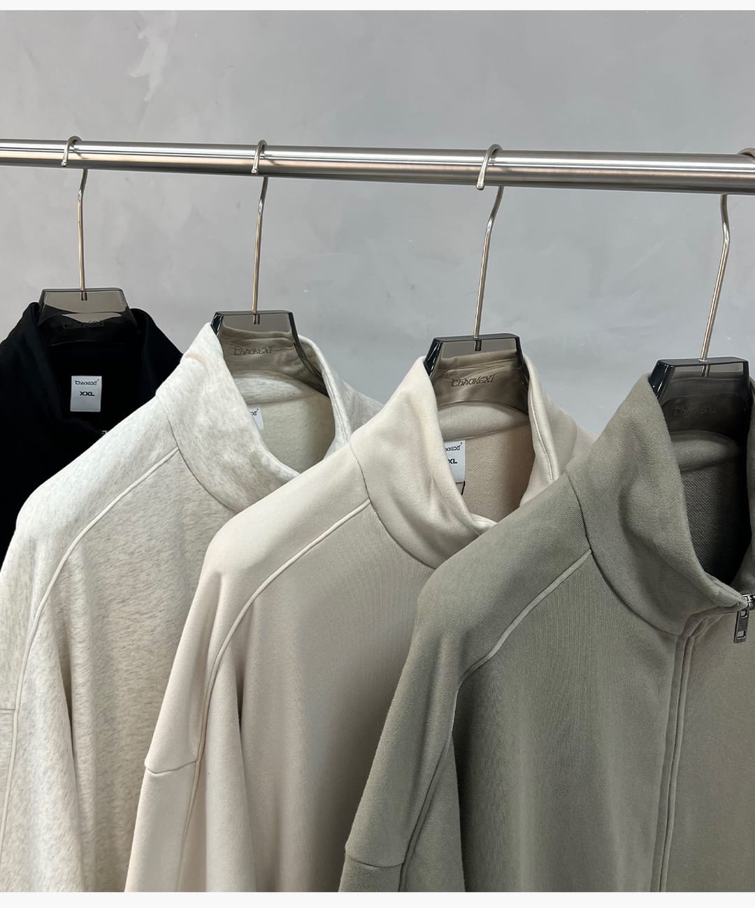 Heavy Terry 445Gsm Zip-up Oversized Jacket – detail 12