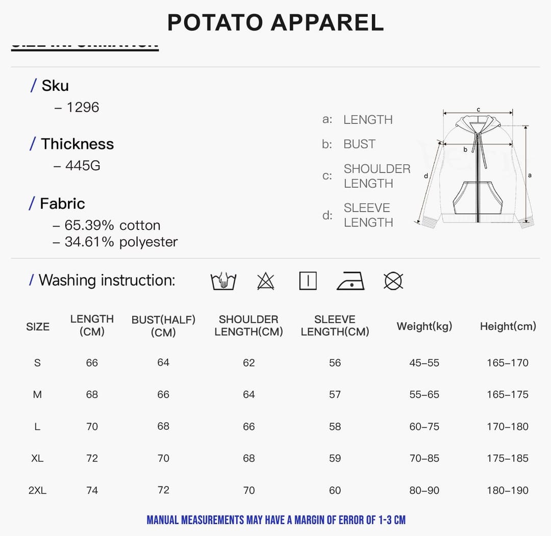 Heavy Terry 445Gsm Zip-up Oversized Jacket – detail 2