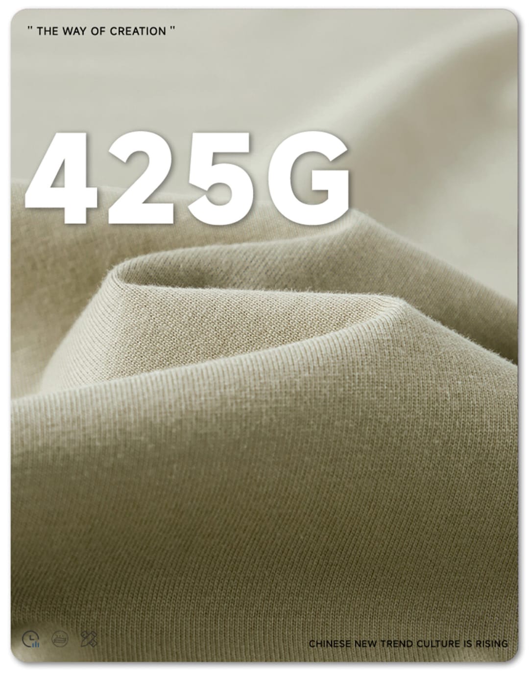 Heavy Weight Cotton 425Gsm Long Sleeve T-Shirt – detail 1