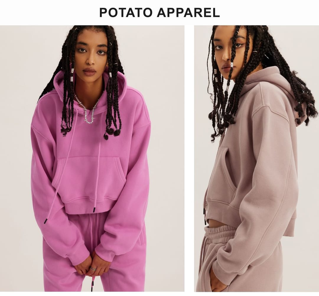 Heavy weight Fleece 345Gsm Cropped Hoodie – detail 12