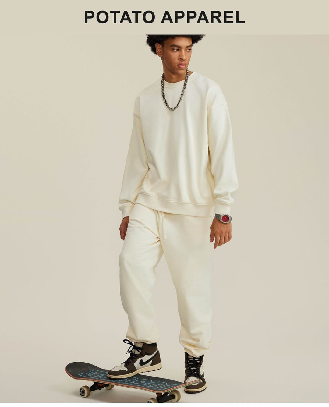 Heavy Weight Oversized Sweatshirt Cotton Terry 440Gsm – detail 13