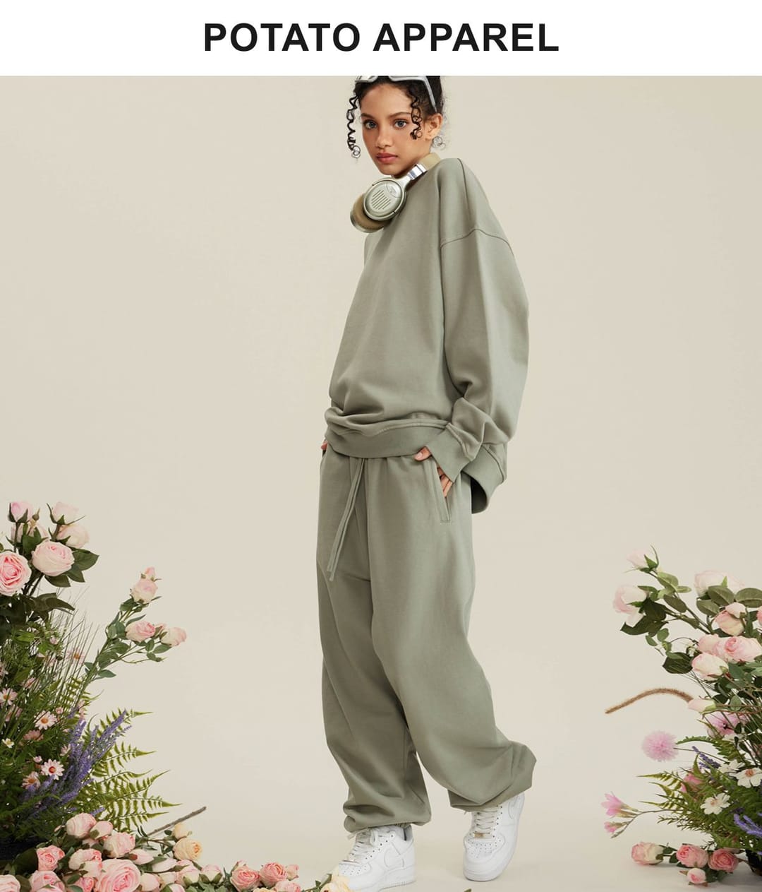 Heavy Weight Oversized Sweatshirt Cotton Terry 440Gsm – detail 14