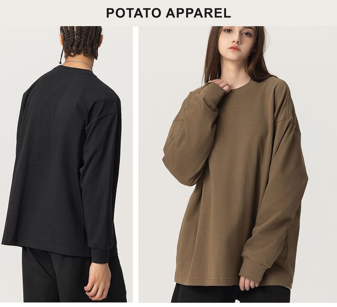 High quality Cotton terry 305Gsm solid Casual shirts – detail 9