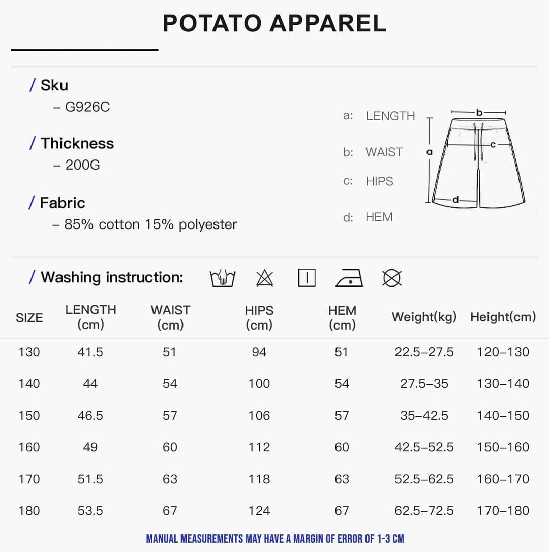 Kids‘ 200GSM French Terry Outdoor Shorts – detail 2