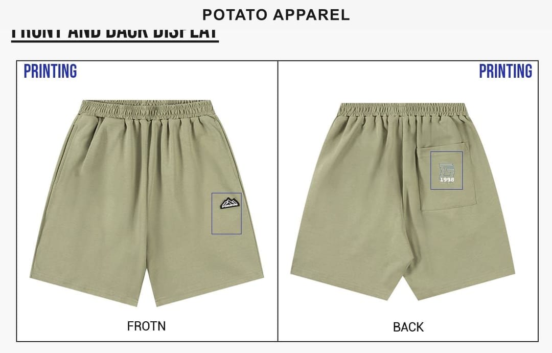 Kids‘ 200GSM French Terry Outdoor Shorts – detail 6