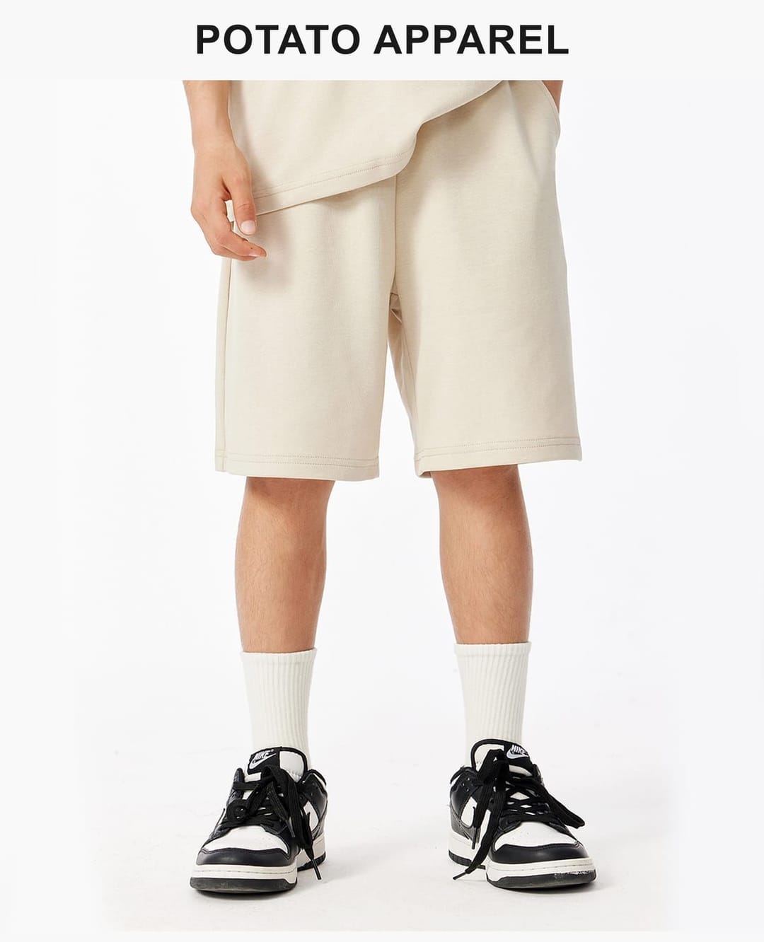 Kids‘ 200GSM French Terry Outdoor Shorts – detail 7