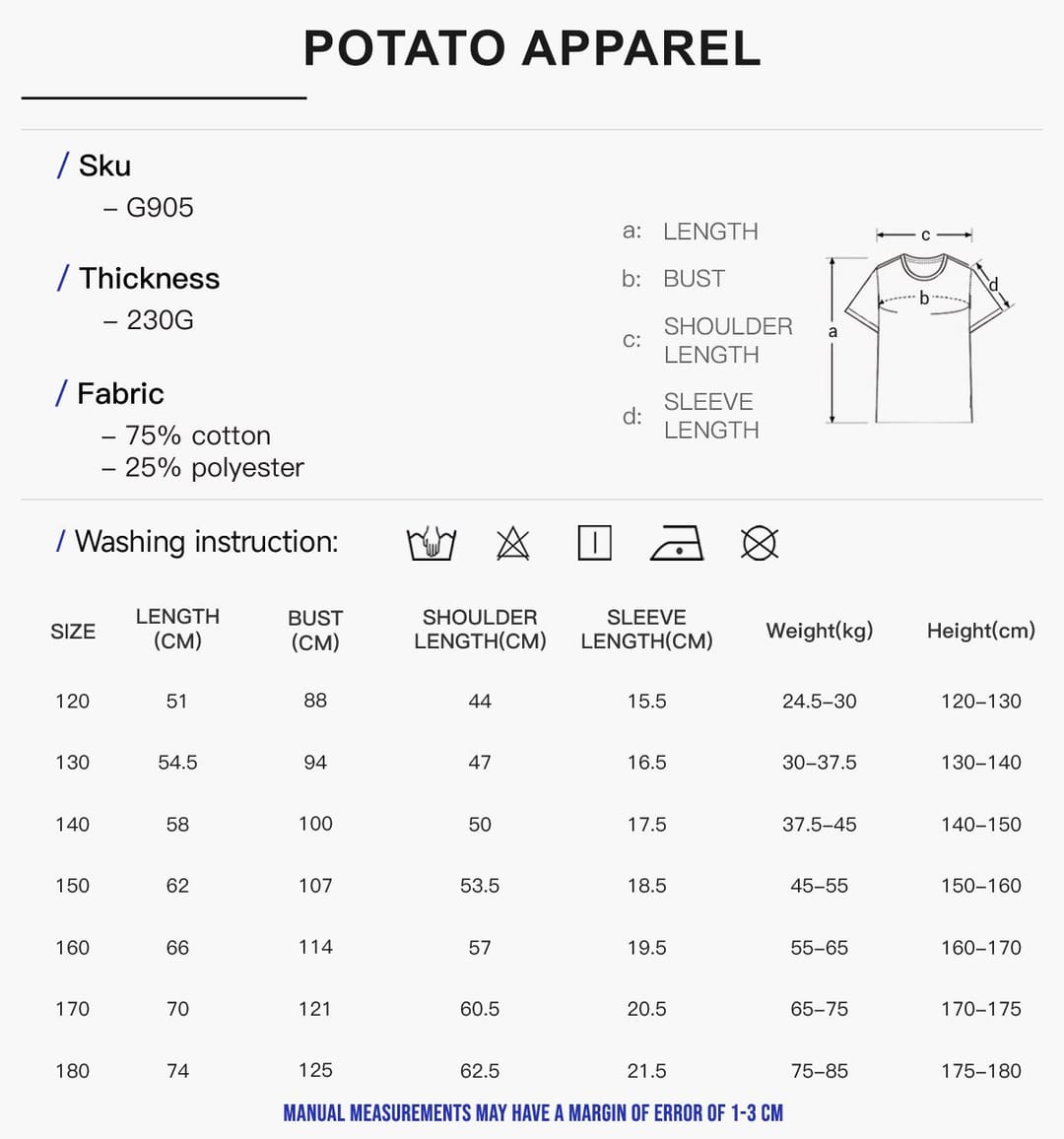 Kids’ 230Gsm UPF 50+ Cooling Quick-Dry T-Shirt – detail 2