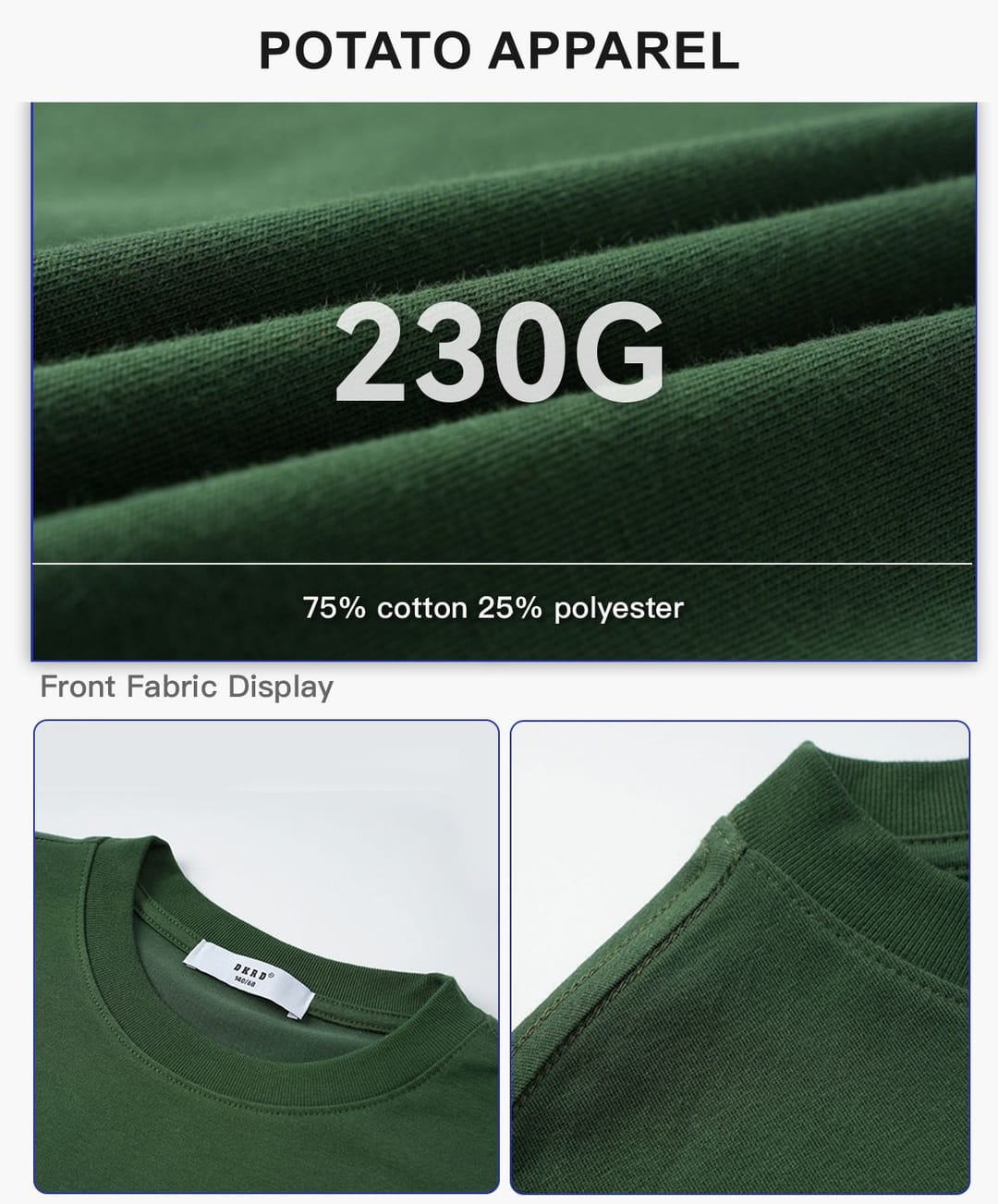 Kids’ 230Gsm UPF 50+ Cooling Quick-Dry T-Shirt – detail 5