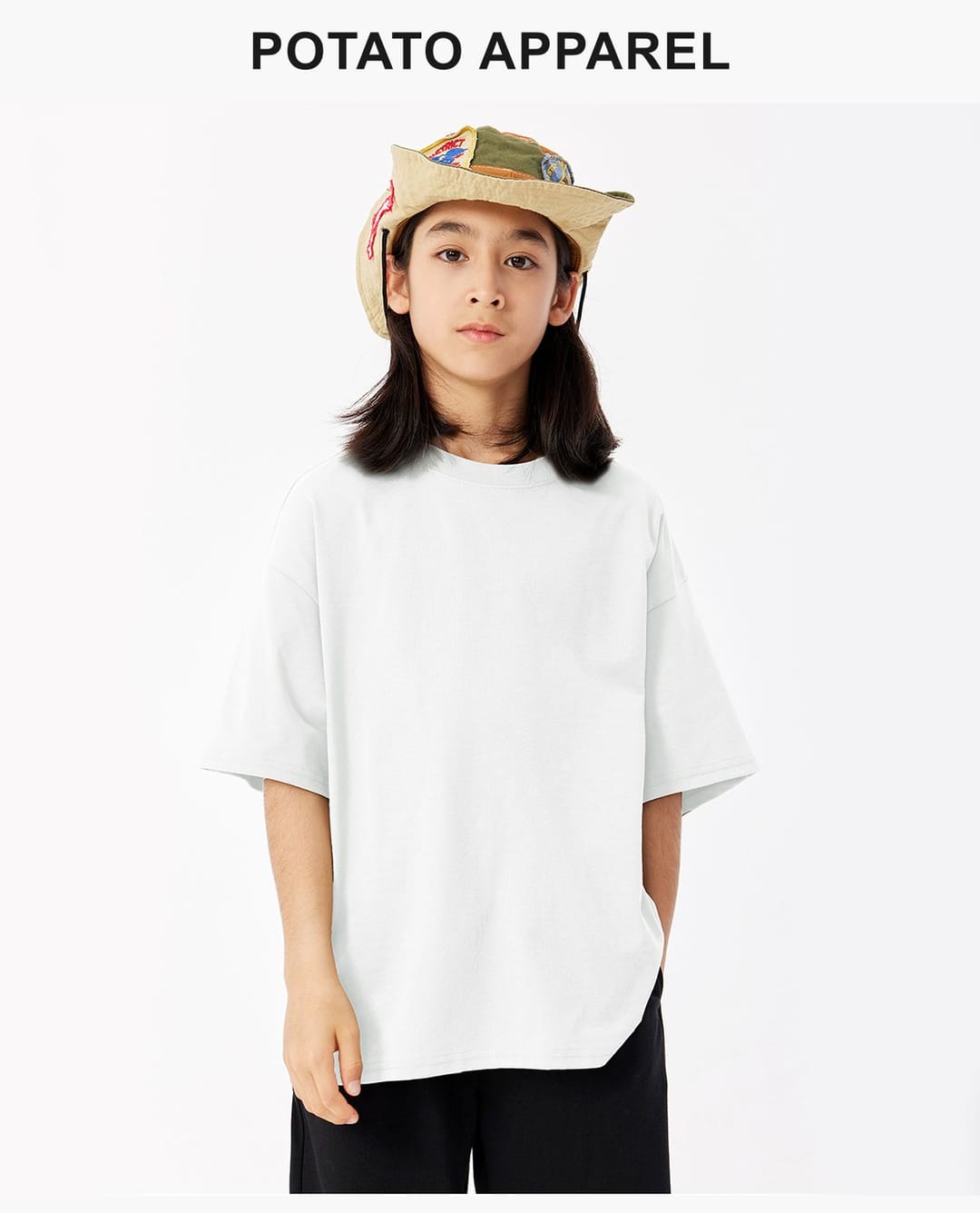 Kids’ 230Gsm UPF 50+ Cooling Quick-Dry T-Shirt – detail 8