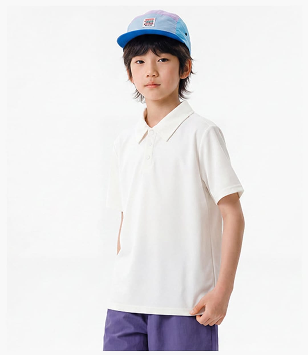 Kids‘ Cooling Quick-Dry 160G Pique Polo Shirt – detail 9