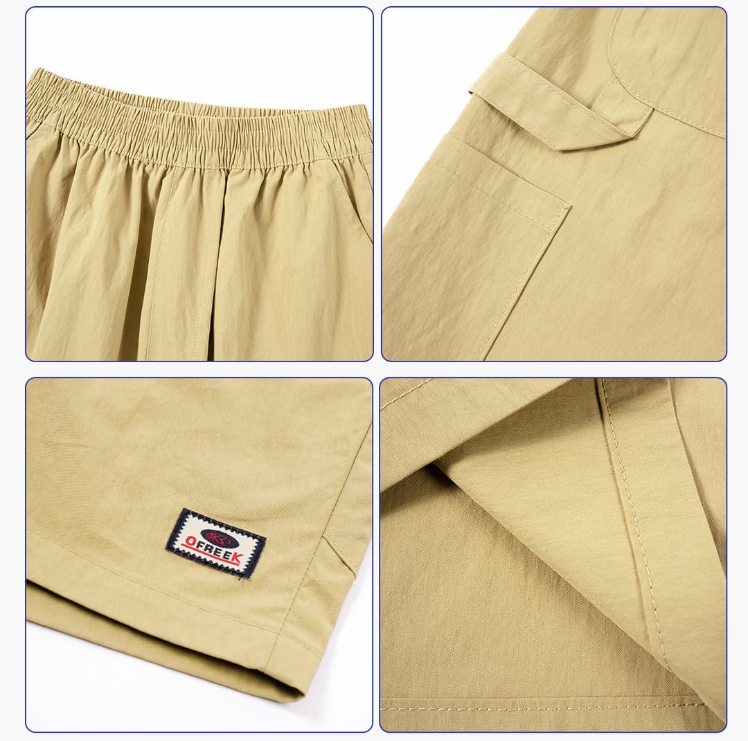 Kids‘ Lightweight Woven Cargo Shorts – detail 5
