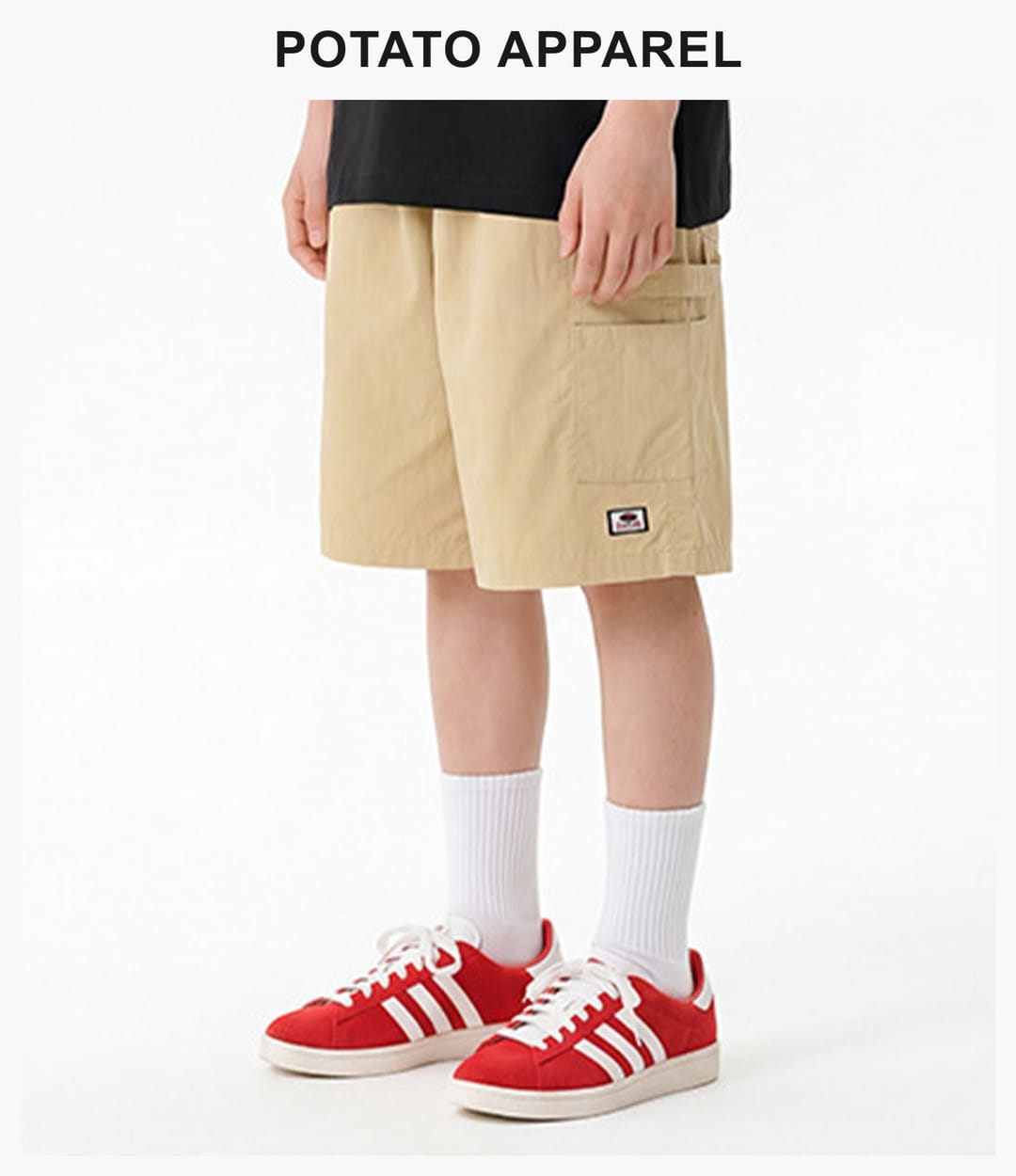 Kids‘ Lightweight Woven Cargo Shorts – detail 8