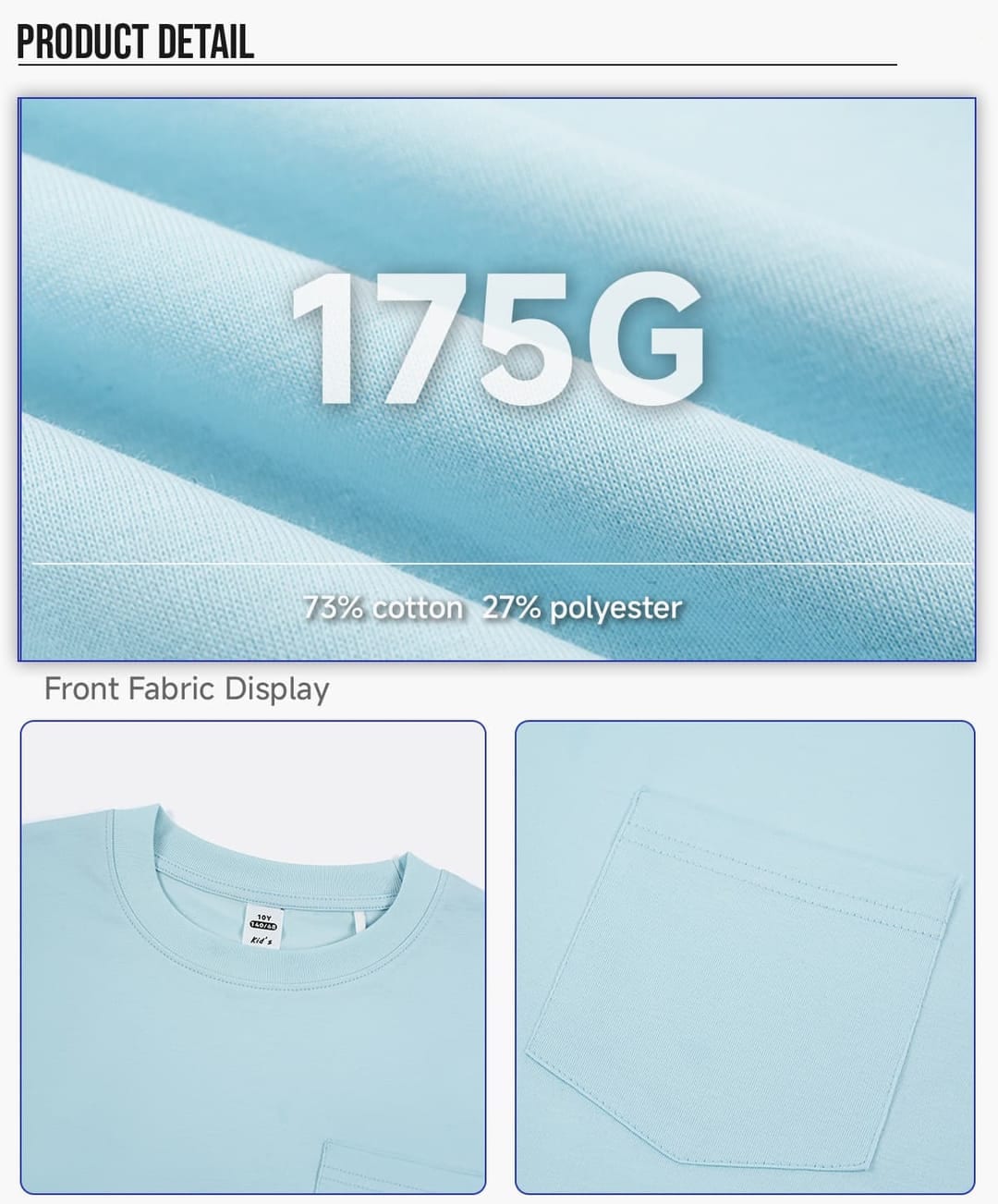 Kids‘ Soft Skin-Friendly Cooling 175G Long Sleeve T-Shirt – detail 4