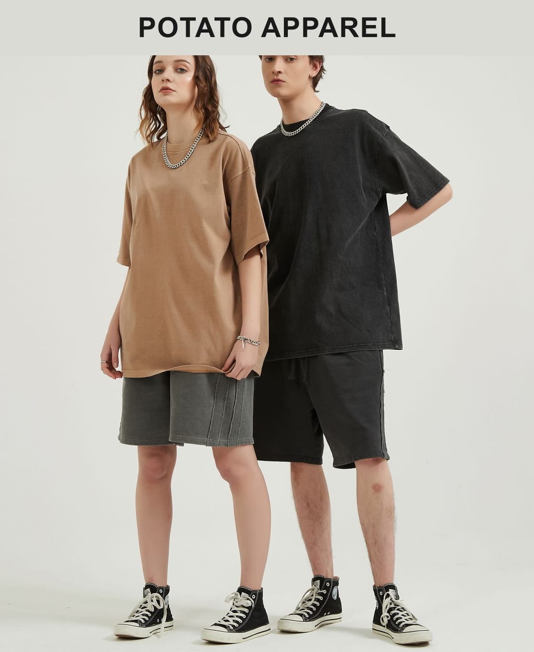 Light Wash Oversized T-Shirt 250gsm – detail 13