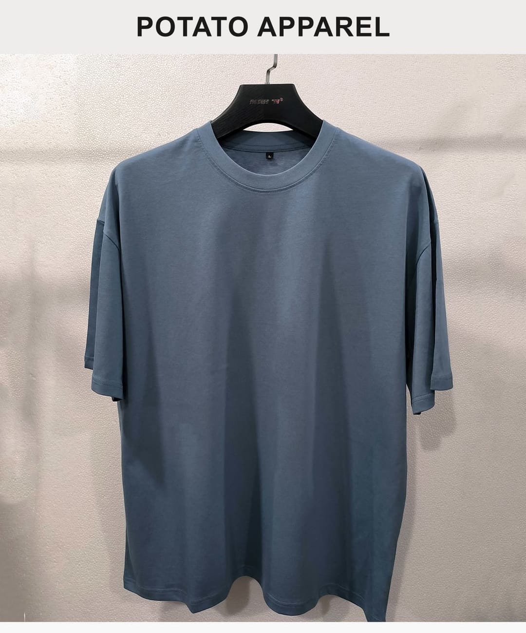 Lightweight 190GSM 20s 100% Cotton Oversized T-shirt – detail 10