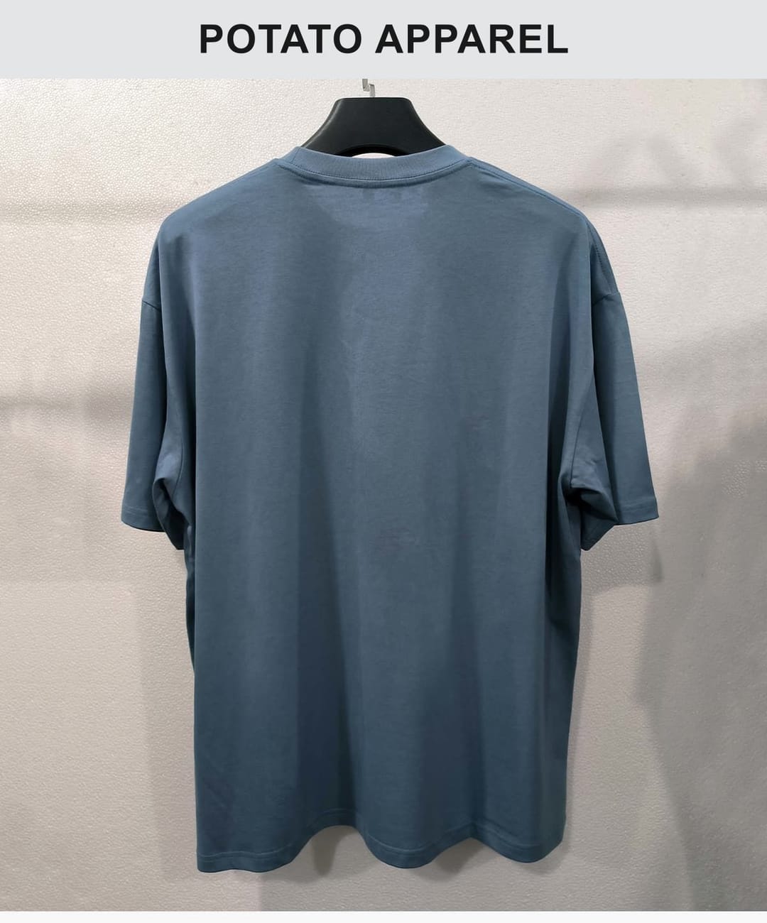 Lightweight 190GSM 20s 100% Cotton Oversized T-shirt – detail 11