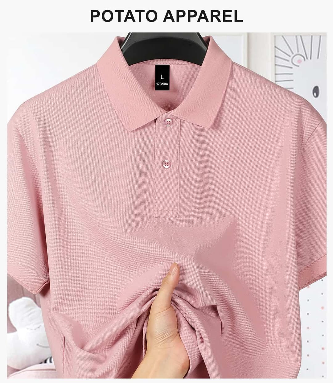 Lightweight Pique 170 GSM Polo Shirt – detail 9