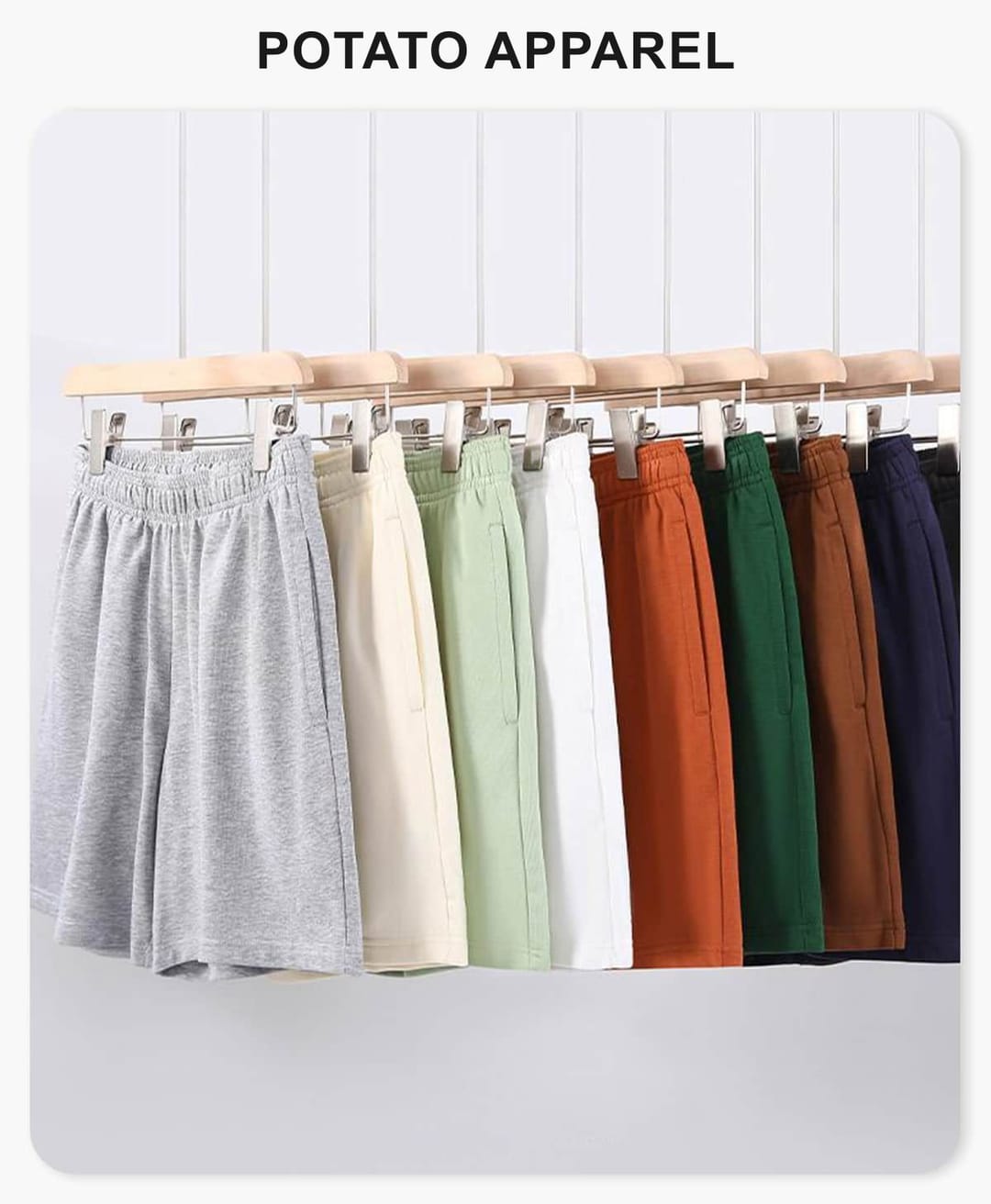 Lightweight Terry 280GSM Breathable Shorts – detail 1