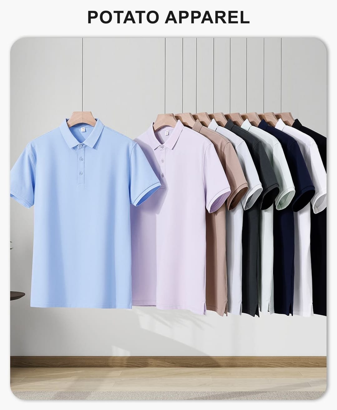 Long-Staple Cotton 32s 210GSM Polo Shirt – detail 1
