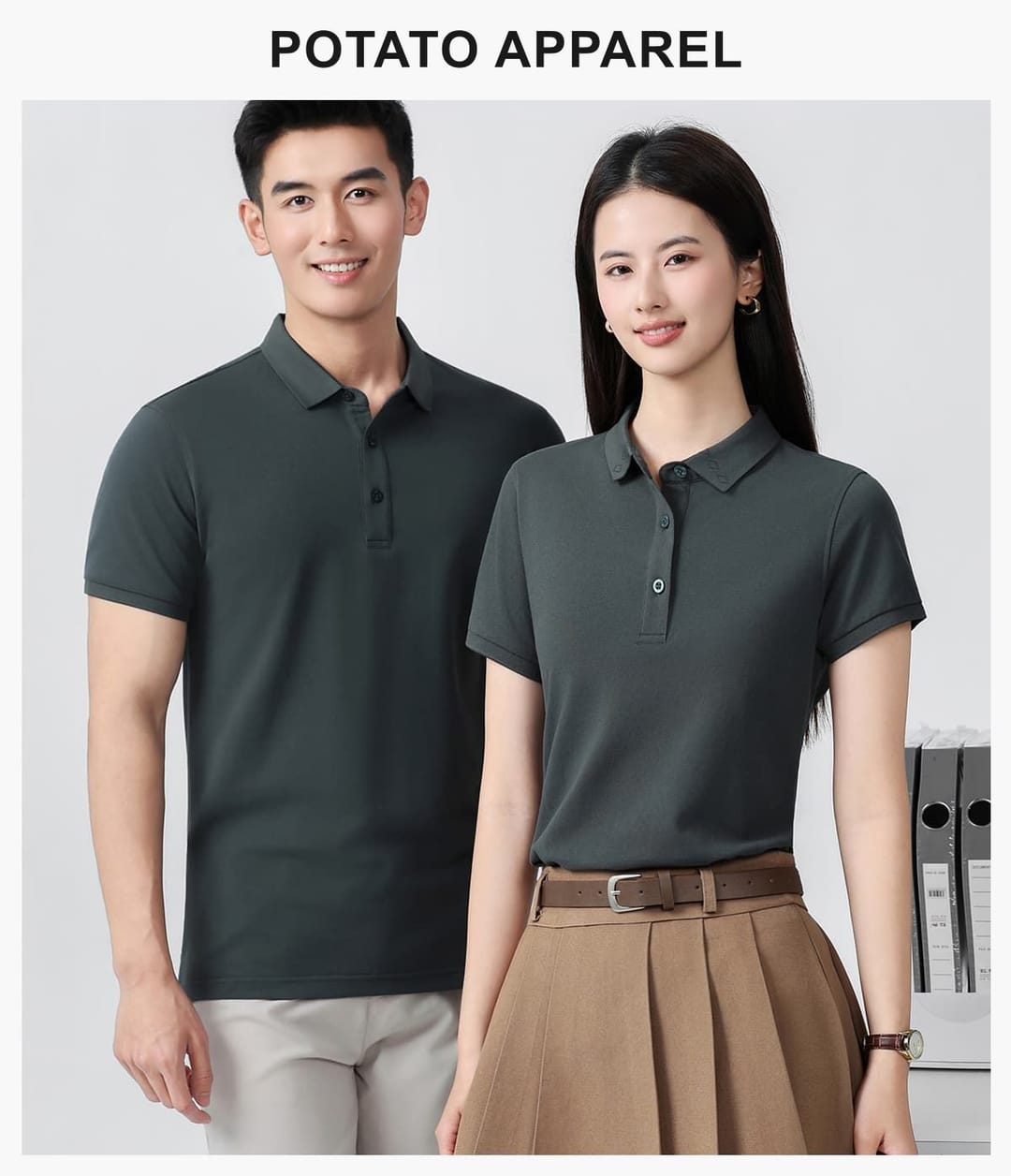 Long-Staple Cotton 32s 210GSM Polo Shirt – detail 9