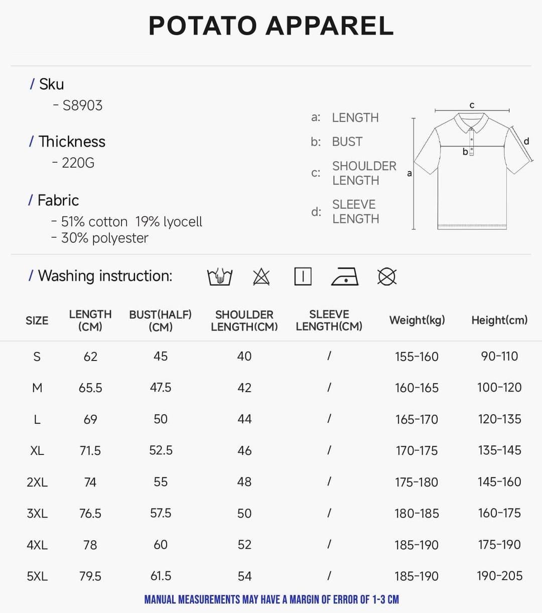 Lyocell 40s 220GSM Contrast Collar Polo Shirt – detail 2