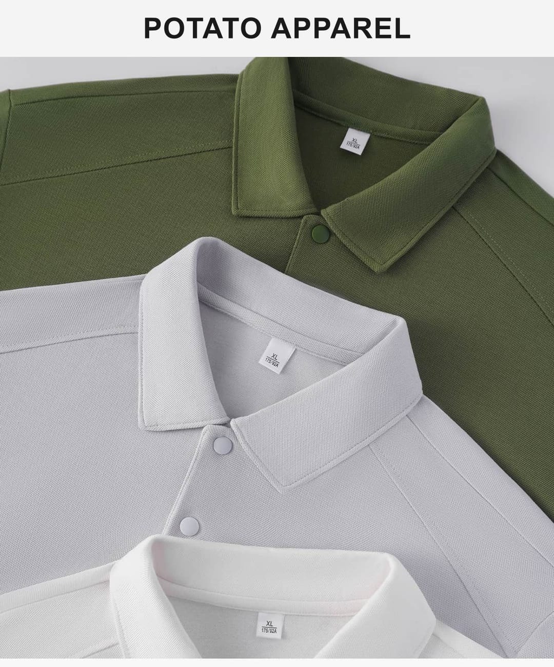 Lyocell 40s 220GSM Soild Golf Shirt – detail 12