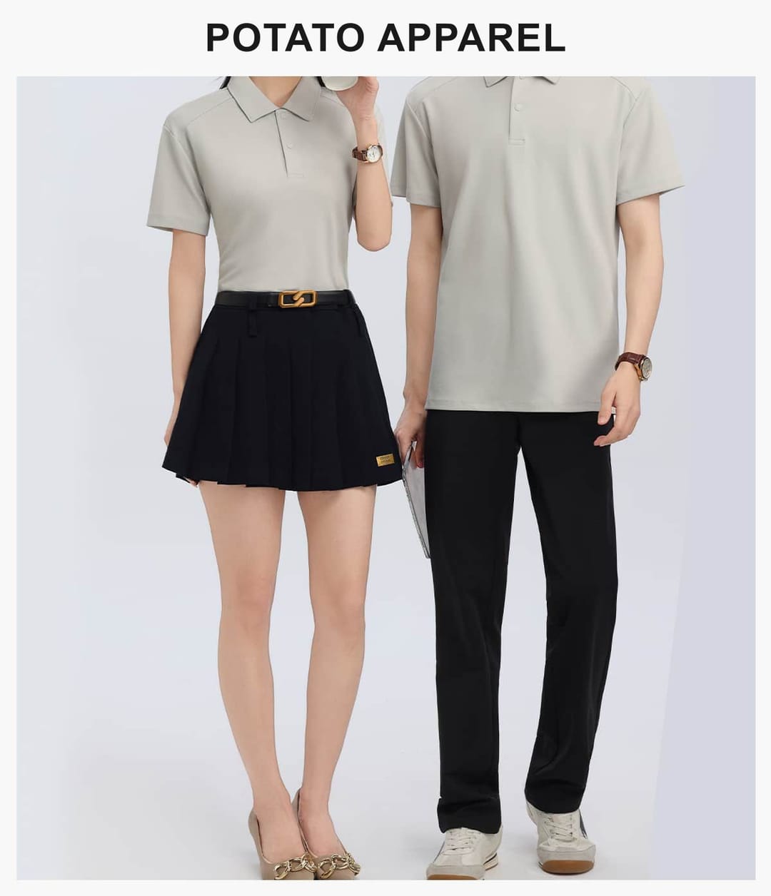 Lyocell 40s 220GSM Soild Golf Shirt – detail 9