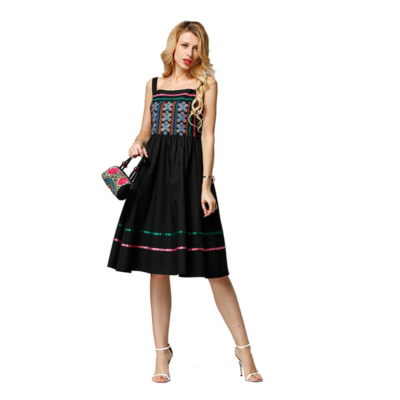 Mexican Dress Manufacturer Midi Dress thumbnail 2