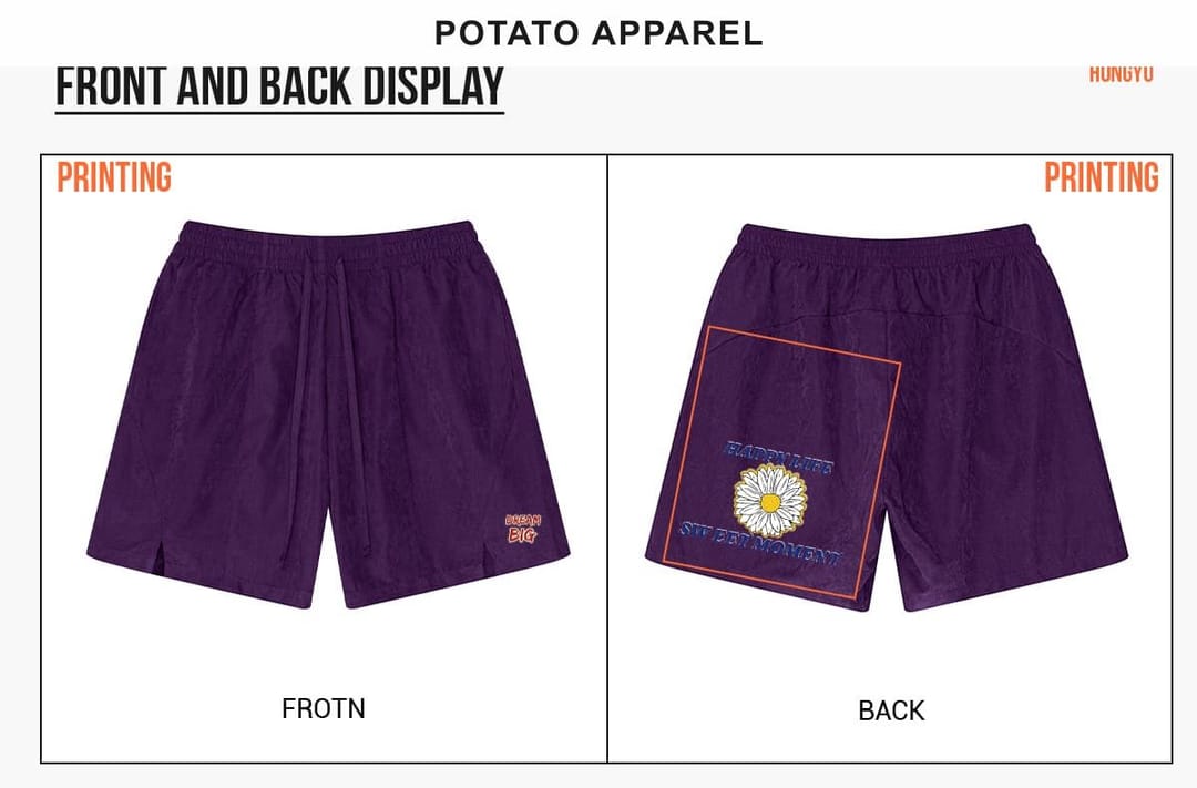 Outdoor 160GSM Quick drying Beach Shorts – detail 7