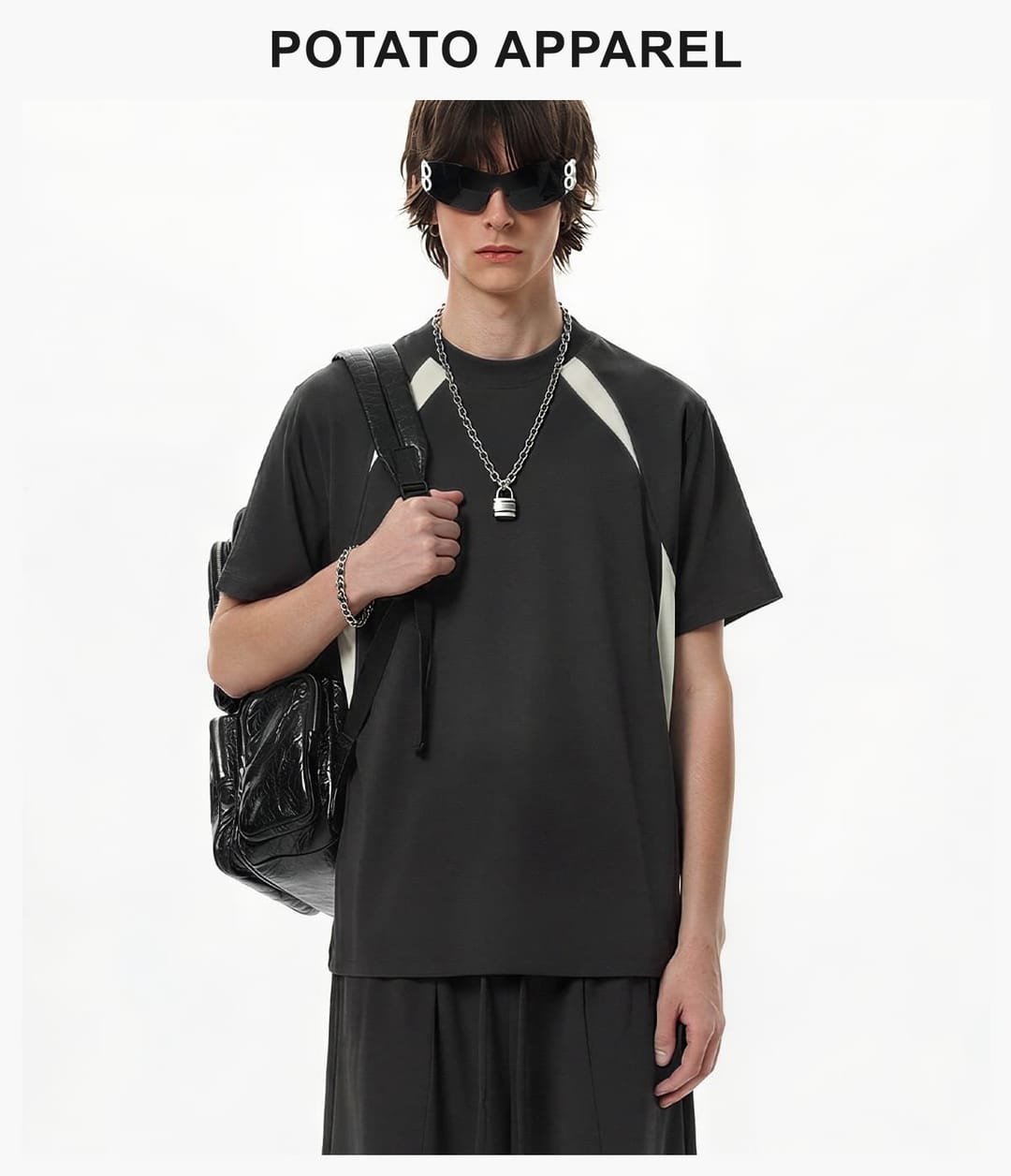 Outdoor Cooling Colorblock 240GSM Quick-Dry Tee – detail 10