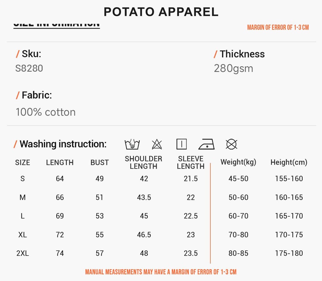 Oversize Long-Staple Cotton 280Gsm T-Shirt – detail 2