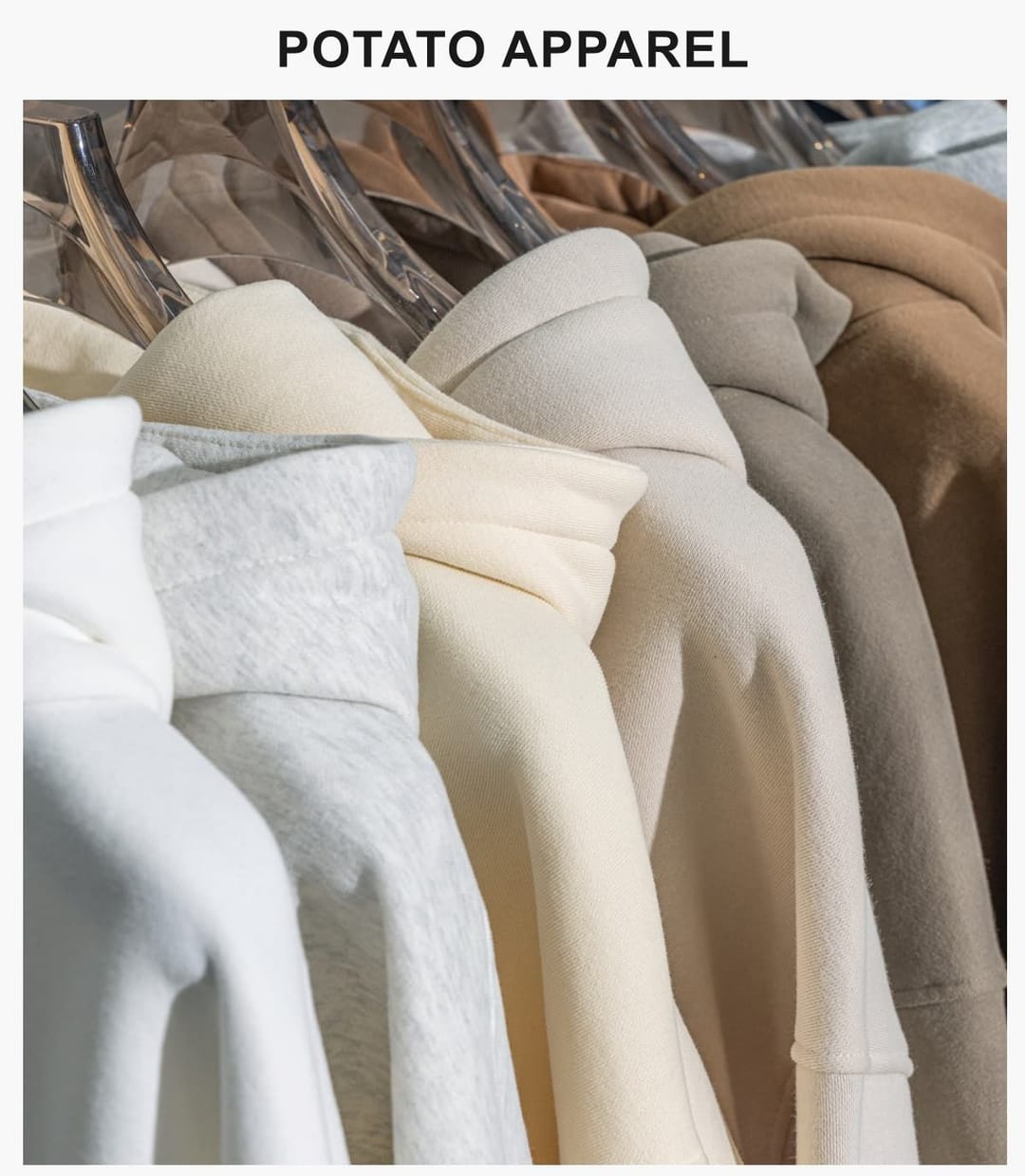 Oversized 345Gsm Fleece Basic Hoodie – detail 12