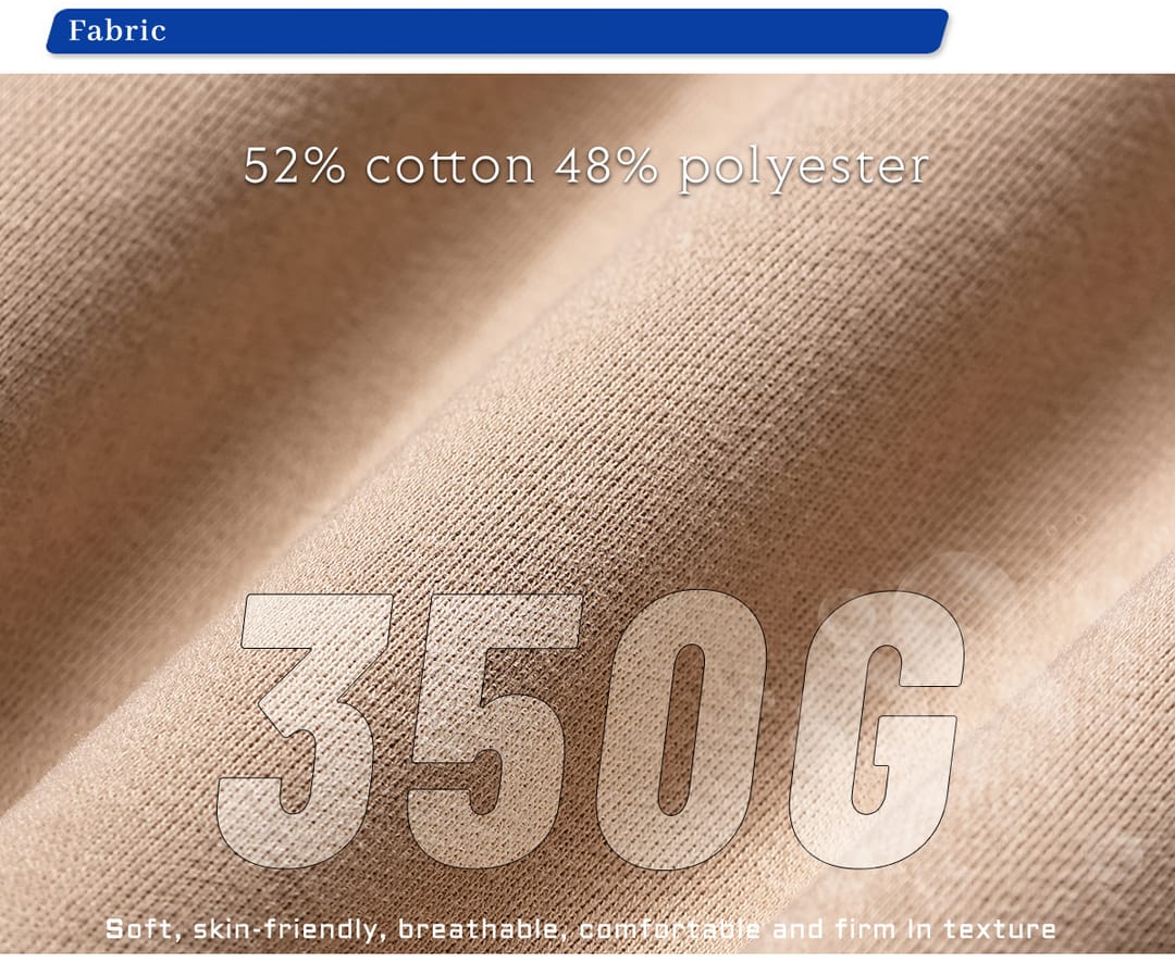 Oversized 350Gsm Cotton Fleece Sweatshirt – detail 5
