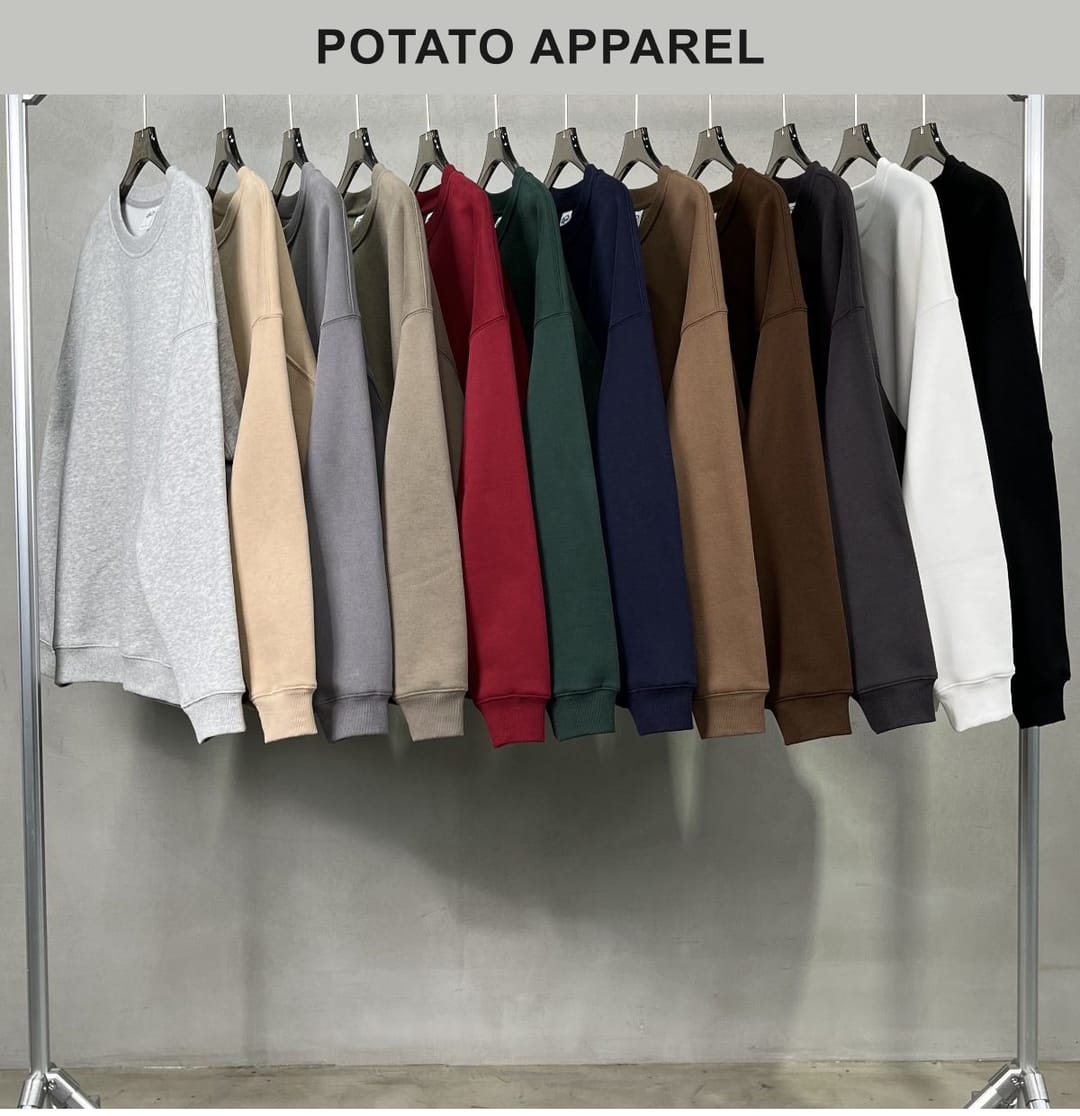Oversized 350Gsm Cotton Fleece Sweatshirt – detail 9